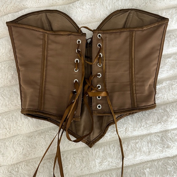 Brown corset top - Picture 2 of 2